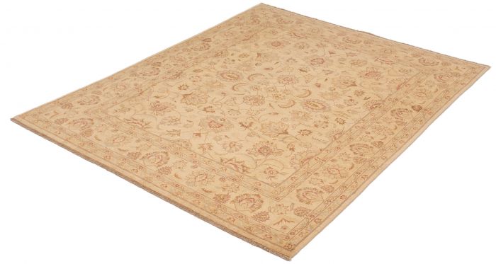 Afghan Chobi Finest 8'2" x 10'5" Hand-knotted Wool Rug 