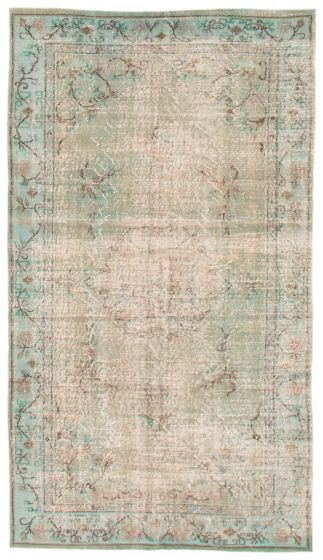 Turkish Color Transition 4'11" x 8'11" Hand-knotted Wool Rug 