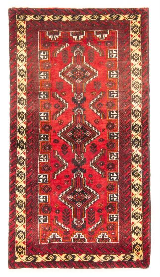 Afghan Royal Baluch 3'0" x 5'7" Hand-knotted Wool Rug 