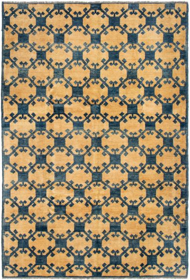 Afghan Finest Ziegler Chobi 5'8" x 8'5" Hand-knotted Wool Rug 