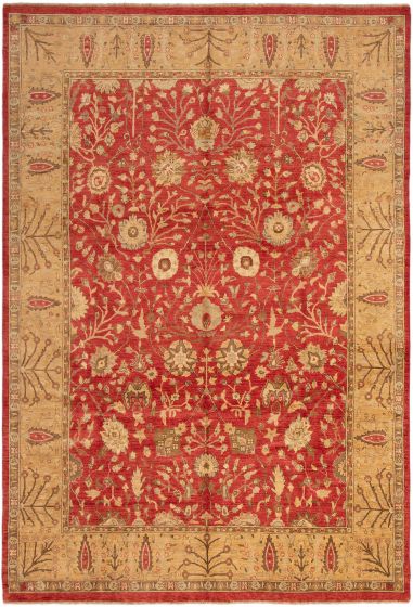 Afghan Chobi Finest 9'8" x 14'3" Hand-knotted Wool Rug 