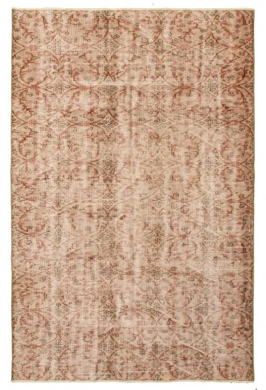 Tapis melis vintage 5'7" x 8'4" en laine