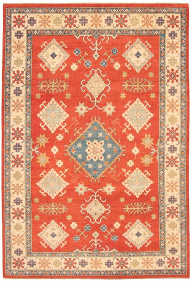 Afghan Finest Ghazni 8'1" x 12'0" Hand-knotted Wool Rug 