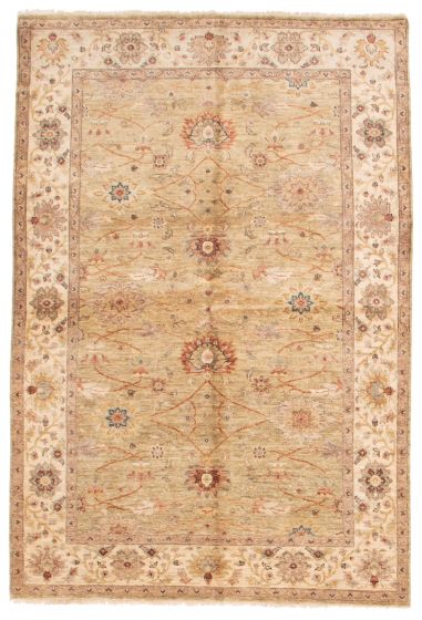 Indian Jules Serapi 6'0" x 8'11" Hand-knotted Wool Rug 