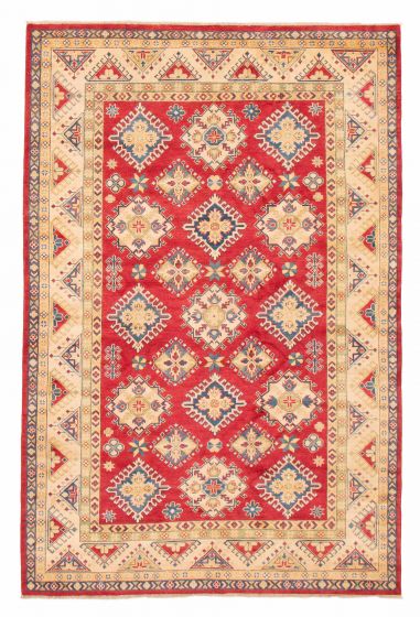 Afghan Finest Ghazni 6'7" x 9'10" Hand-knotted Wool Rug 