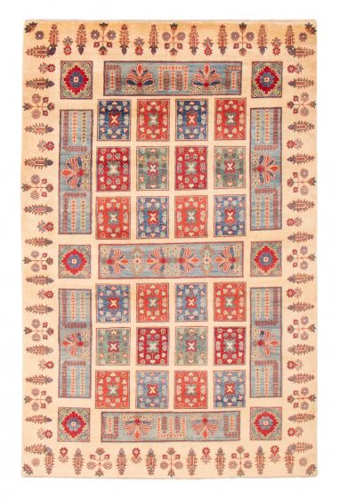 Afghan Finest Ghazni 6'8" x 10'0" Hand-knotted Wool Rug 