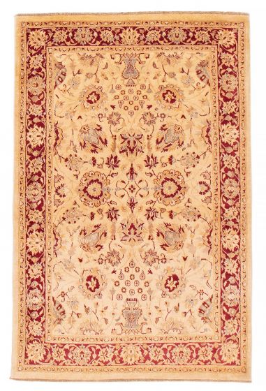 Pakistani Pako Persian 18 Of 20 4'2" x 6'1" Hand-knotted Wool Rug 