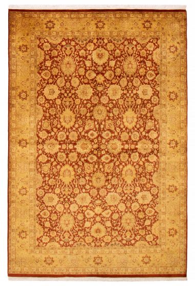 Pakistani Pako Persian 18 Of 20 6'1" x 9'1" Hand-knotted Wool Rug 