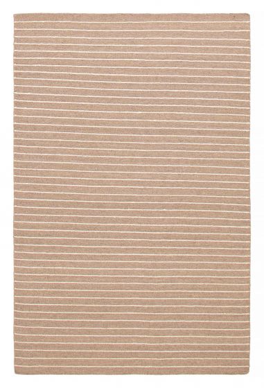 Turkish Boho 5'1" x 8'0" Flat-Weave Wool Kilim 