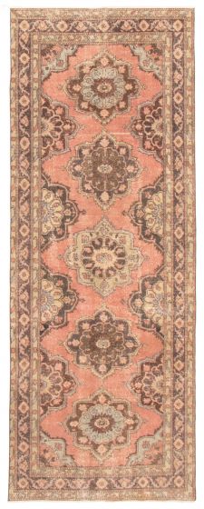 Turkish Anadol Vintage 4'7" x 12'0" Hand-knotted Wool Rug 