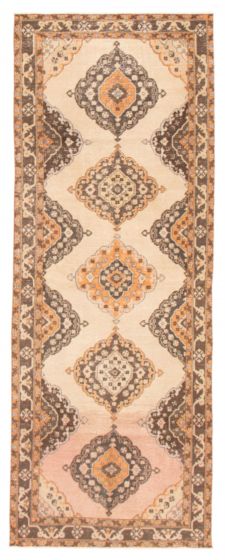Turkish Anadol Vintage 4'7" x 12'4" Hand-knotted Wool Rug 