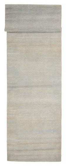Nepal Opulence 3'1" x 13'7" Hand-knotted Jute Rug 