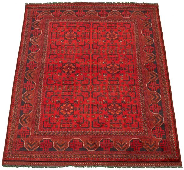 Afghan Finest Khal Mohammadi 4'11" x 6'6" Hand-knotted Wool Rug 