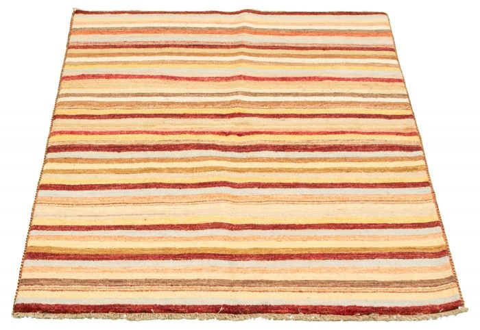 Pakistani Peshawar Ziegler 4'0" x 6'2" Hand-knotted Wool Rug 