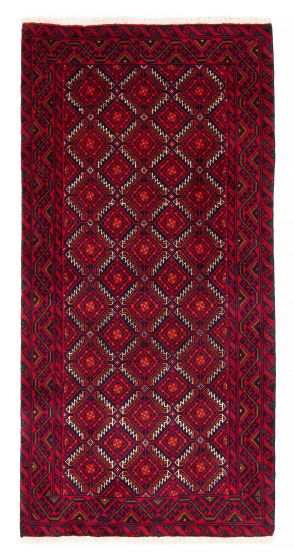 Afghan Royal Baluch 3'0" x 6'3" Hand-knotted Wool Rug 