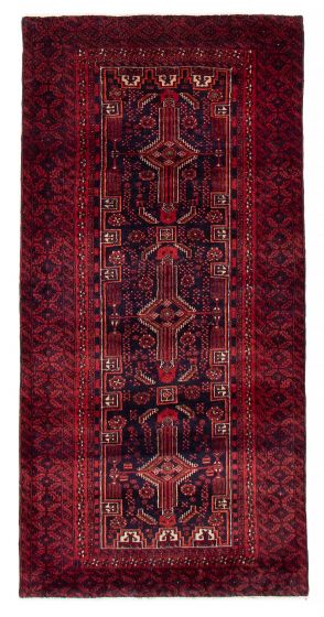 Afghan Royal Baluch 3'6" x 6'10" Hand-knotted Wool Rug 