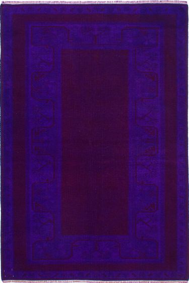 Turkish Color Transition 4'7" x 6'11" Hand-knotted Wool Rug 
