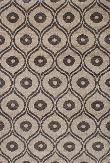 Indian Eternity 5'2" x 7'10" Hand-knotted Wool Rug 