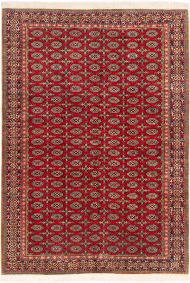 Turkish Kayseri 6'8" x 9'5" Hand-knotted Wool Rug 
