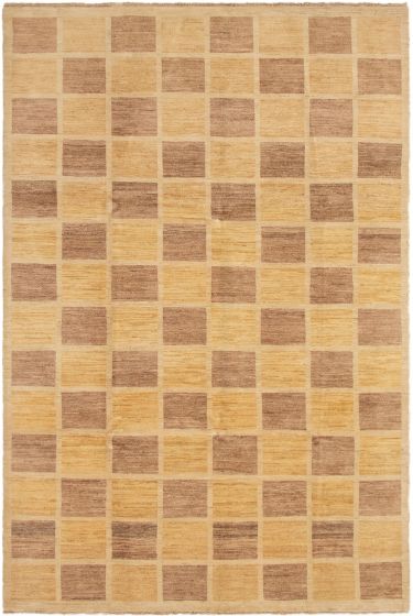 Afghan Finest Ziegler Chobi 6'7" x 9'10" Hand-knotted Wool Rug 
