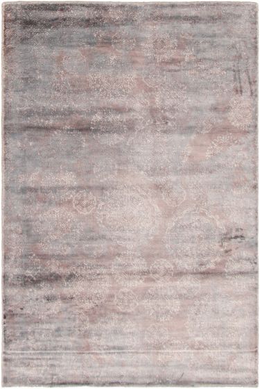 Indian Galleria 4'11" x 7'6" Hand Loomed Viscose Rug 