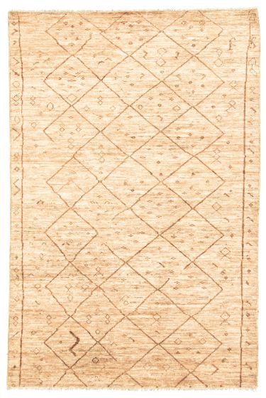Pakistani Marrakech 5'1" x 7'10" Hand-knotted Wool Rug 