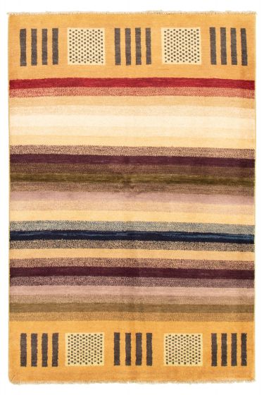 Pakistani Peshawar Ziegler 4'7" x 6'6" Hand-knotted Wool Rug 