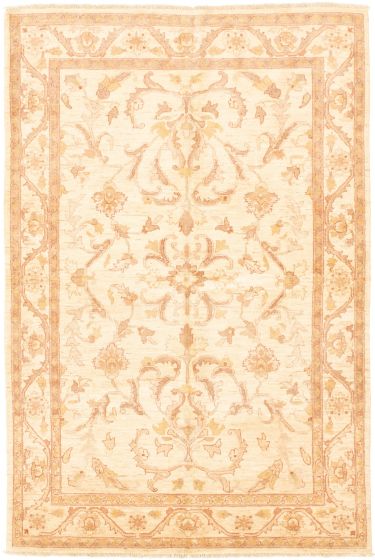 Afghan Chobi Finest 5'9" x 9'0" Hand-knotted Wool Rug 
