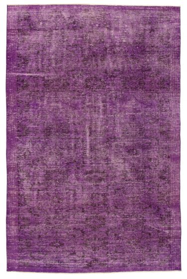 Turkish Color Transition 5'10" x 8'11" Hand-knotted Wool Rug 