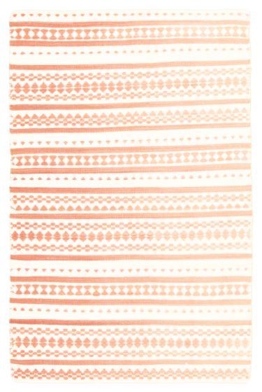 Indian Nevada 3'9" x 5'8" Flat-Weave Wool Kilim 