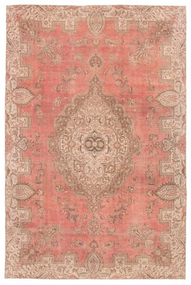Persian Style 7'7" x 12'0" Hand-knotted Wool Rug 
