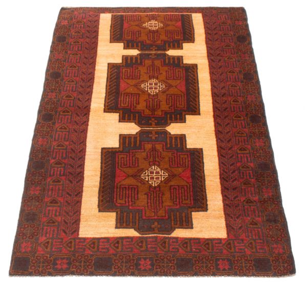 ラグ・カーペット Afghan baluch small rug Antique Afghan Baluch