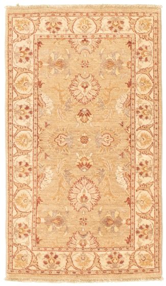 Afghan Chobi Finest 4'3" x 6'5" Hand-knotted Wool Rug 