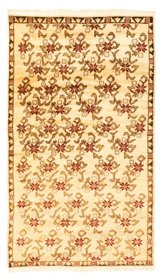 Turkish Melis Vintage 4'5" x 7'11" Hand-knotted Wool Rug 