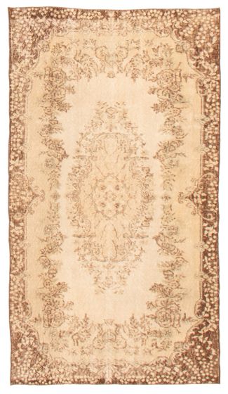 Turkish Antalya Vintage 3'10" x 6'11" Hand-knotted Wool Rug 