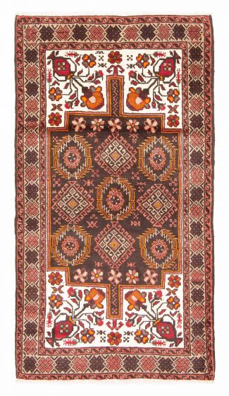 Afghan Royal Baluch 3'4" x 5'10" Hand-knotted Wool Rug 