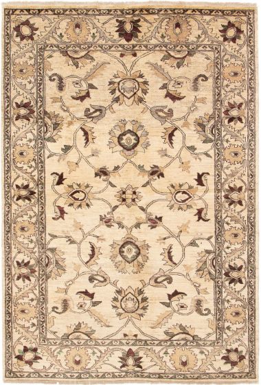 Afghan Chobi Finest 6'0" x 9'0" Hand-knotted Wool Rug 