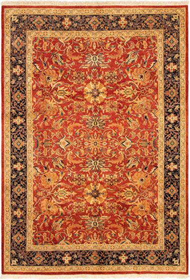Pakistani Pako Persian 18 Of 20 6'1" x 9'0" Hand-knotted Wool Rug 