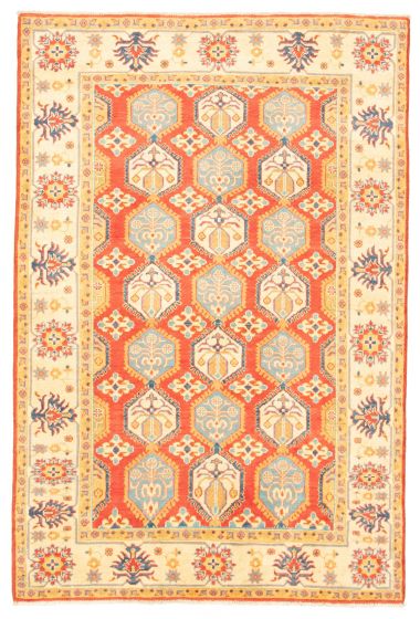 Afghan Finest Ghazni 4'11" x 7'4" Hand-knotted Wool Rug 