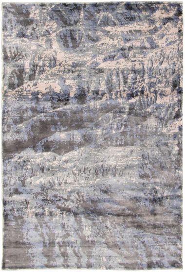 Indian Galleria 5'0" x 7'6" Hand Loomed Viscose Rug 
