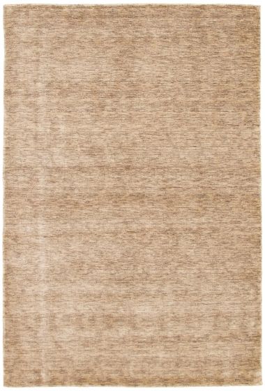 Indian Ananda 5'2" x 7'7" Hand Loomed Viscose Rug 