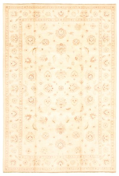 Afghan Chobi Finest 6'6" x 9'9" Hand-knotted Wool Rug 