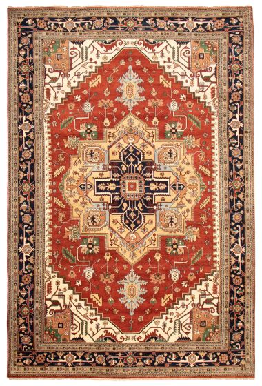 Indian Serapi Heritage 11'10" x 17'9" Hand-knotted Wool Rug 