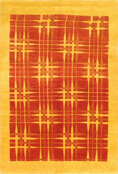 Afghan Finest Ziegler Chobi 4'7" x 6'9" Hand-knotted Wool Rug 