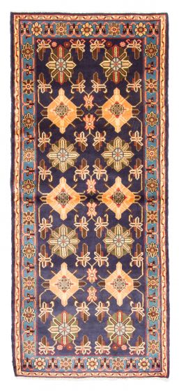 Persian Style 2'9" x 6'9" Hand-knotted Wool Rug 