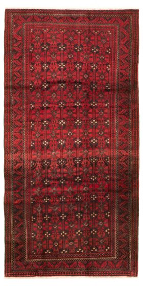 Tapis style persan 4'10" x 9'9" en laine