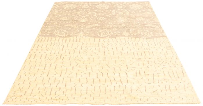 Pakistani Lahore Finest Collection 8'9" x 11'11" Hand-knotted Wool Rug 
