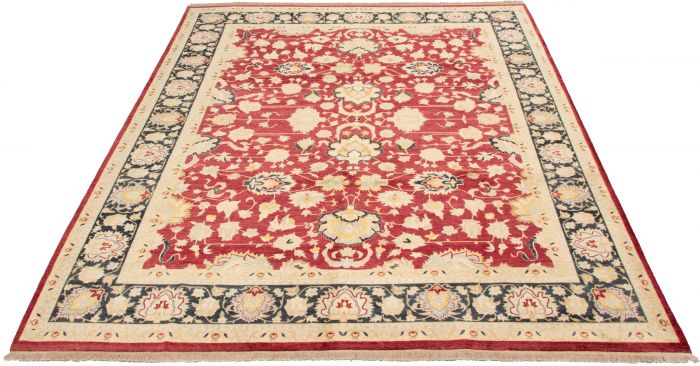 Pakistani Pako Persian 18 Of 20 9'2" x 11'9" Hand-knotted Wool Rug 