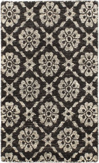 Indian Rodrigo 2'11" x 5'3" Hand Loomed Polyester Rug 