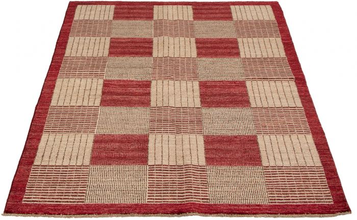 Afghan Finest Ziegler Chobi 5'8" x 8'3" Hand-knotted Wool Rug 